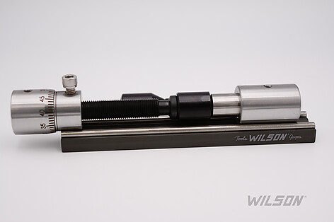 L.E Wilson Case Trimmer Mikrometer .50 BMG Silver - bild 3 av 4