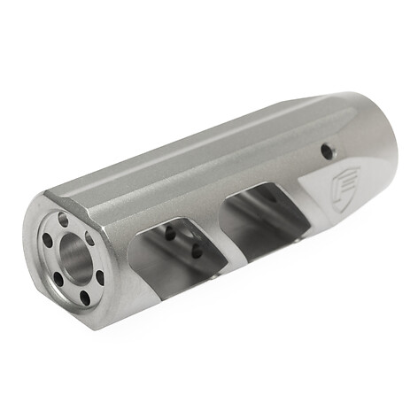 Fortis Manufacturing RED 7.62mm Muzzle Brake Silver
