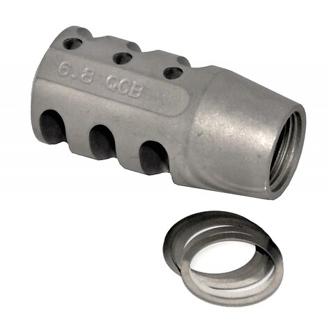 Precision Reflex MSTN QC Brake 6.8mm SPC 5/8-24 Silver