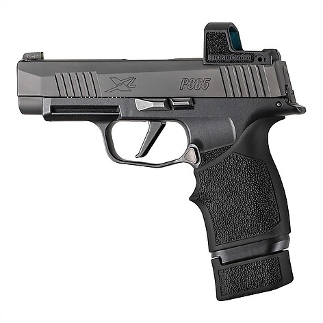 Hogue OverMolded Rubber Base Pad Sig Sauer P365X/XL Svart - bild 4 av 4