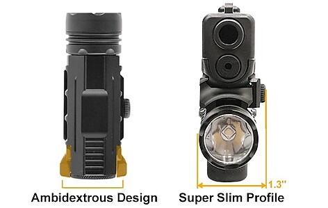 Leapers UTG 400 Lumen Sub-compact LED Pistollampa - bild 6 av 8
