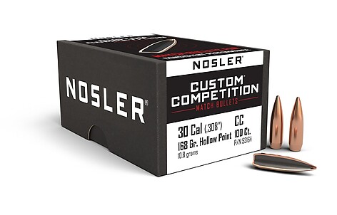 Nosler Custom Competition HPBT .30 168gr 100/Box - bild 2 av 2