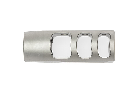 Fortis Manufacturing R.E.D 5.56mm Muzzle Brake Silver - bild 2 av 3