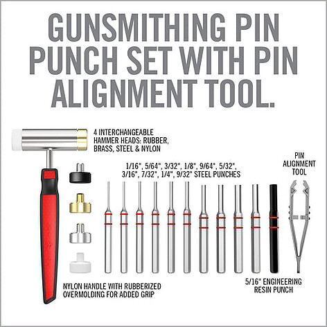 Real Avid Accu-Punch Hammer Pin Punch Set - bild 2 av 6