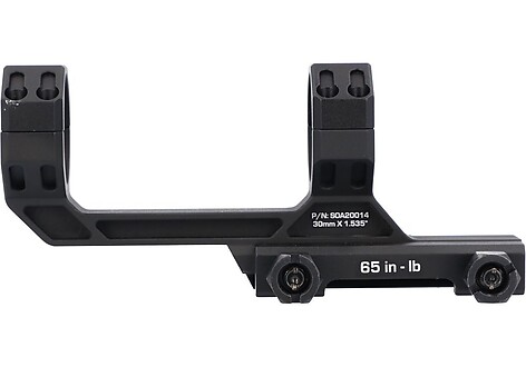 Sig Sauer Alpha MSR Cantilever 34mm H: 39mm 0 MOA Svart - bild 3 av 4