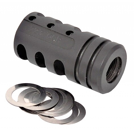 Precision Reflex MSTN Straight QC Brake .223 1/2-28 Svart
