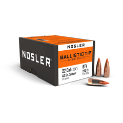 Nosler Ballistic Tip Varmint .22 40gr 250/Box