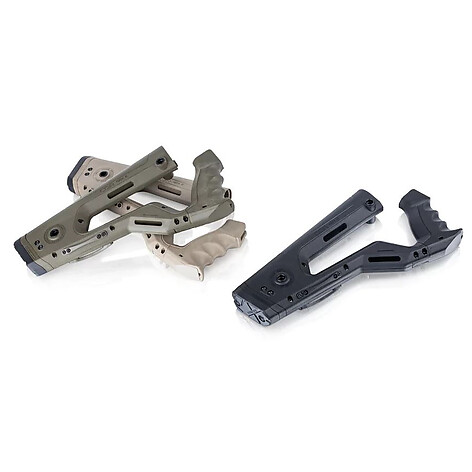 Hera Arms CQR AR15 Buttstock Svart Gen2