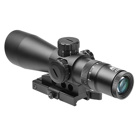 NcSTAR Mark III Tactical 3-9x42 Gen II Belyst Mil-Dot - bild 9 av 10