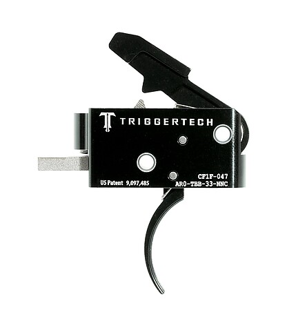 Triggertech Adaptable AR-15 2-Stage Curved Svart/Svart - bild 2 av 4