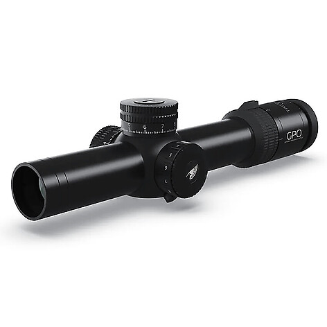 GPO TAC 6X 1-8x24 FFP Belyst HSi Kikarsikte