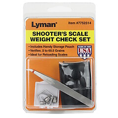 Lyman Shooters Scale Weight Check Set