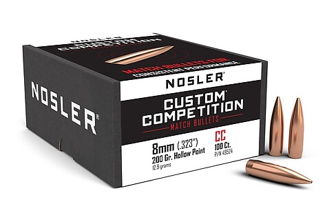 Nosler Custom Competition HPBT 8mm 200gr 100/Box - bild 2 av 2