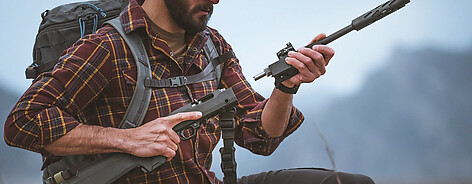 Magpul X-22 Backpacker Kolv Ruger 10/22 Takedown Svart - bild 6 av 7