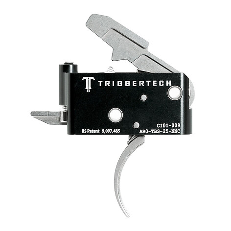 Triggertech Adaptable AR-15 2-Stage Curved Svart/Rostfri