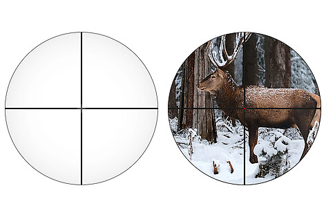 Alpen Optics Apex XP 1.5-9x45 Belyst SFP Duplex Kikarsikte - bild 5 av 5