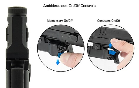 Leapers UTG Sub-compact Pistol Light 200 Lumen Picatinny - bild 9 av 11