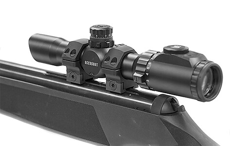 Leapers UTG Pro 30mm H: 15mm Medium POI Dovetail 9-11mm Ringar - bild 2 av 2