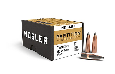 Nosler Partition 7mm 150gr 50/Box - bild 2 av 2