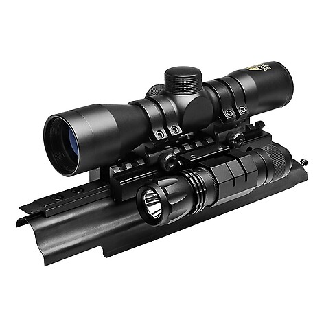 NcSTAR Compact Tactical 4x30 P4 Sniper Svart AK Combo