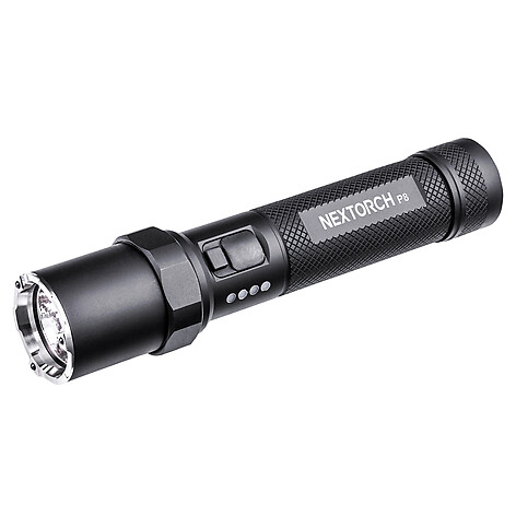 Nextorch P8 1300lm Vit LED Ficklampa