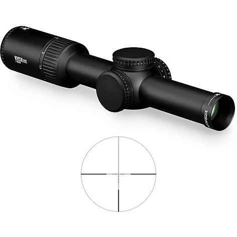 Vortex Viper PST Gen II 1-6x24 SFP Belyst VMR-2 MOA - bild 9 av 10